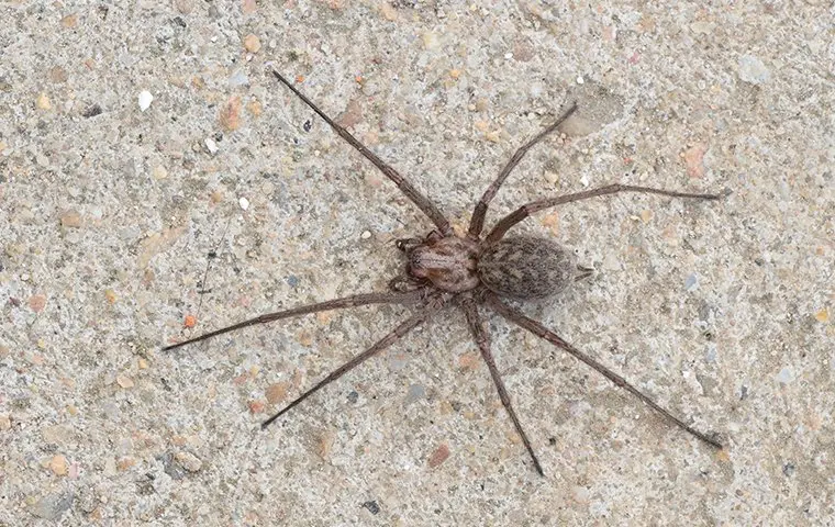 house spider on the floor